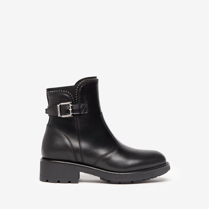 Stivaletti Donna in Pelle Nera I205802D NERO 100 Nero Giardini 