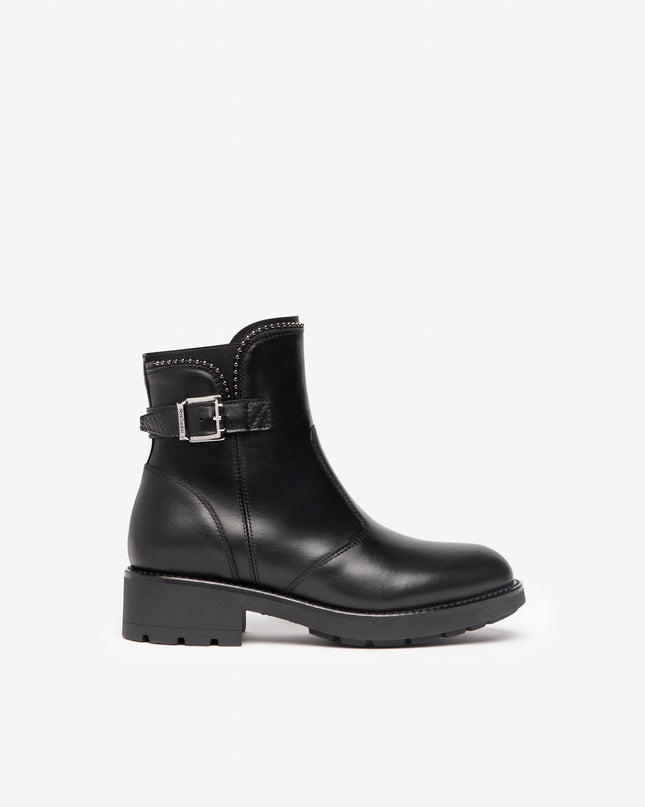 Stivaletti Donna in Pelle Nera I205802D NERO 100 Nero Giardini 