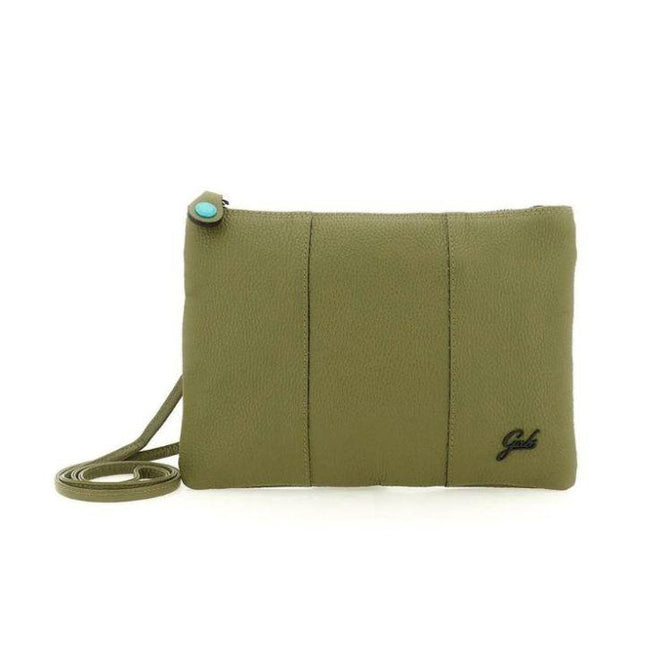 Gabs Pochette Donna con Tracolla in Pelle Verde Prezzemolo BEYONCE TG M PREZZEMOLO Gabs 
