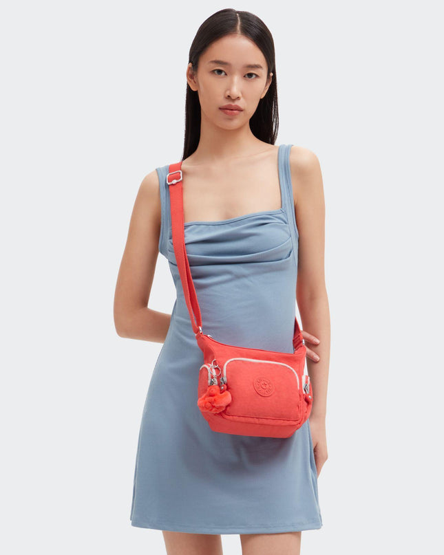 Borsetta Corallo Multitasche GABBIE MINI ALMOST CORAL Kipling 