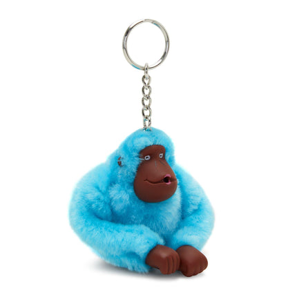Portachiavi Scimmia Kipling MONKEYCLIP M SEA BLUE Kipling 