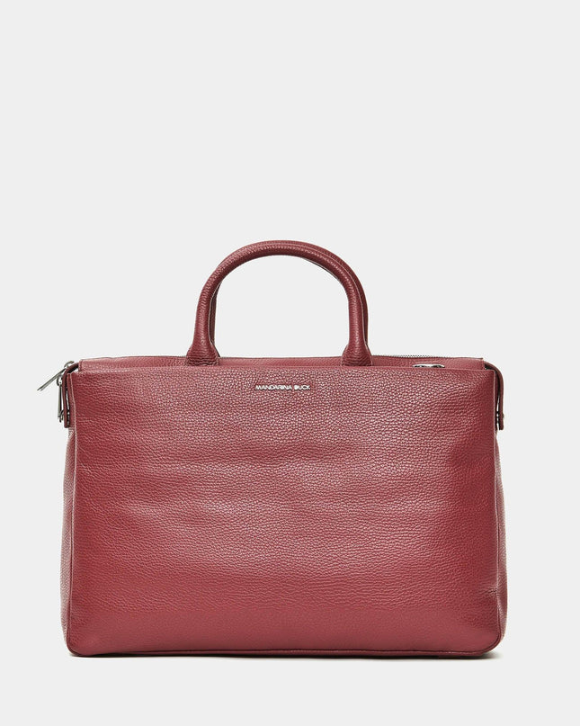 Borsa Lavoro Mandarina Duck  in Pelle Grape Porta PC 15 Pollici MWT04 MELLOW URBAN GRAPE Mandarina Duck 