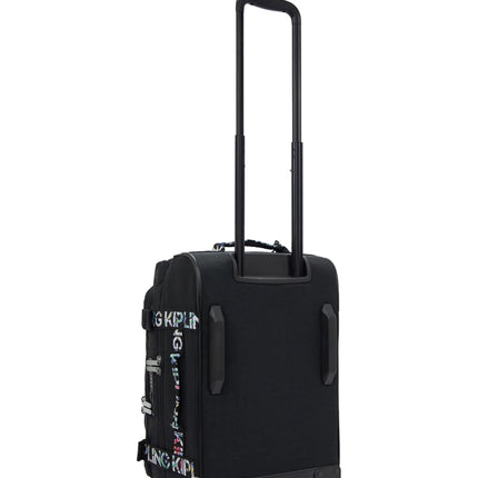 Kipling Trolley Valigia Bagaglio a Mano 2 Ruote AVIANA S BLACK NOIR PLUS Kipling 