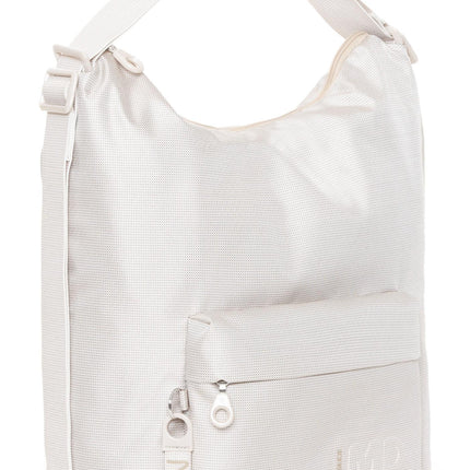 Mandarina Duck Borsa Convertibile Zaino MD20 in Tessuto QMT09 MD20 WHITECAP GRAY Mandarina Duck 