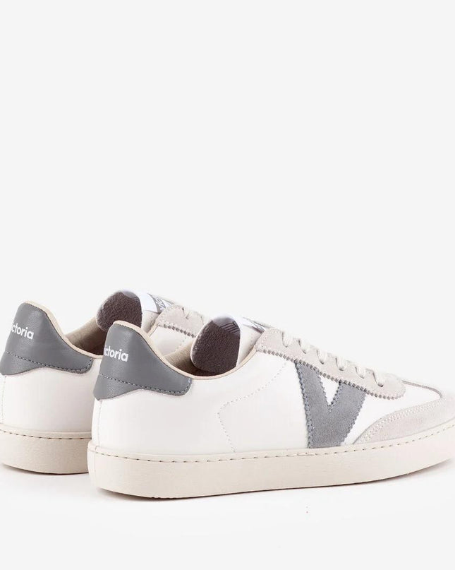 Sneakers Donna Bassa Pelle 1126184 BERLIN GRIS Victoria 