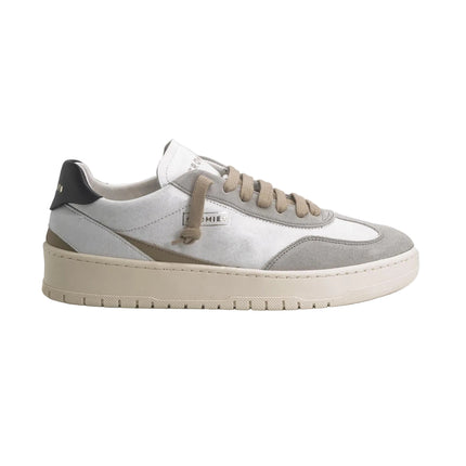 Sneakers Vintage Uomo in Pelle Bianca - MARIO SPATARELLA