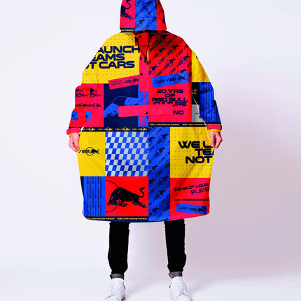 Rainkiss Mantella Antipioggia Poncho Box Box RAIN PONCHO BOX BOX ORACLE RED BULL RACING RAINKISS 