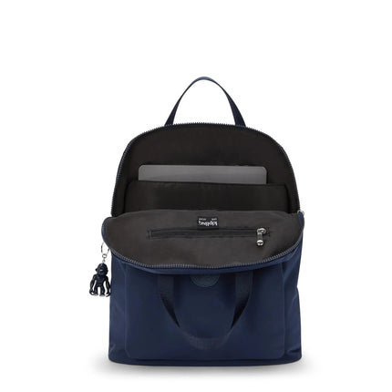 Kipling Zaini con Vano Porta PC in Tessuto Infinite Blu KAZUKI L INFINITE BLUE Kipling 