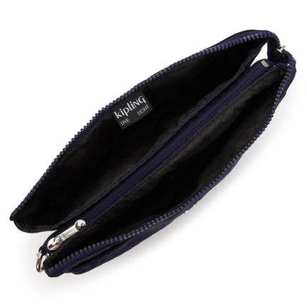 Kipling Borsa Pochette con Tracolla in Tessuto Notturno Blue - MARIO SPATARELLA