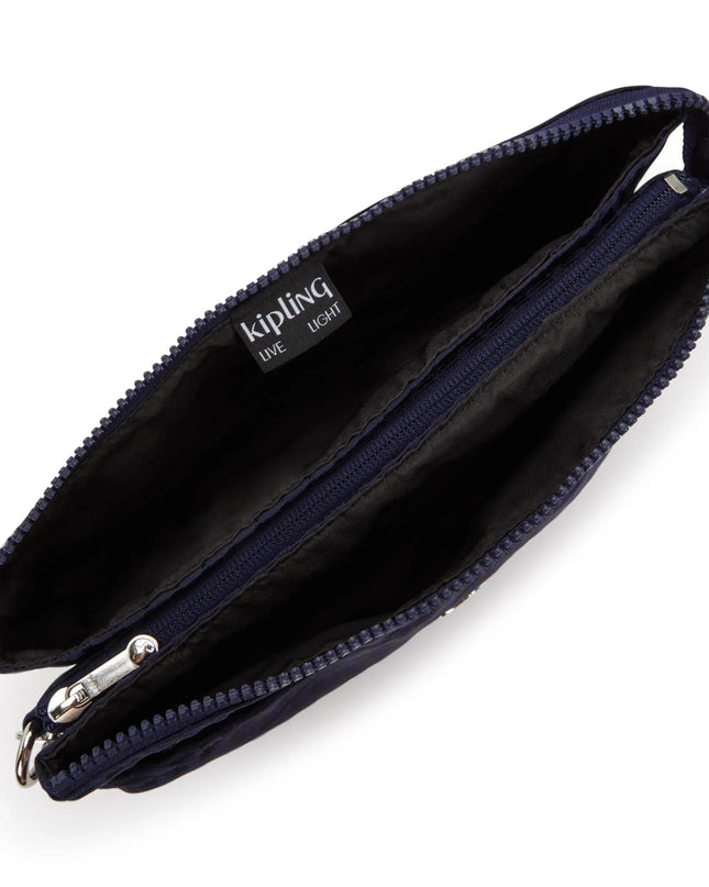 Kipling Borsa Pochette con Tracolla in Tessuto Notturno Blue - MARIO SPATARELLA