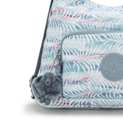 Kipling Borsa a Spalla Convertibile YENNA B PRT PALMTREE LEAVES Kipling 
