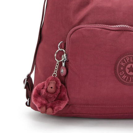 Kipling Borsa Convertibile Zaino in Tessuto Lounge Wine YENNA LOUNGE WINE Kipling 