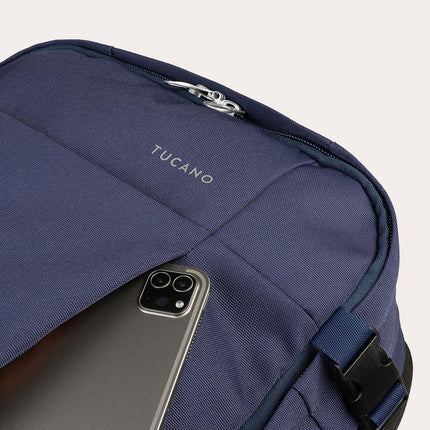 Zaino Bagaglio a Mano Porta Computer Blu TUGO ML BLUE Tucano 