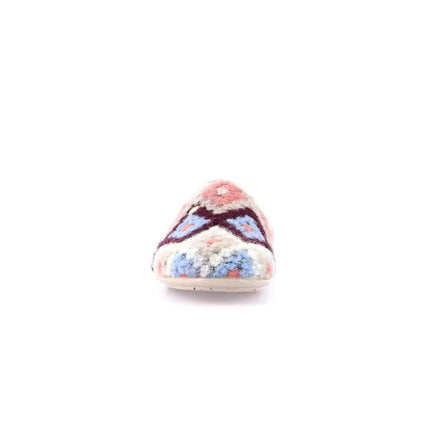 Pantofole Donna Maglia Beige Multi - MARIO SPATARELLA