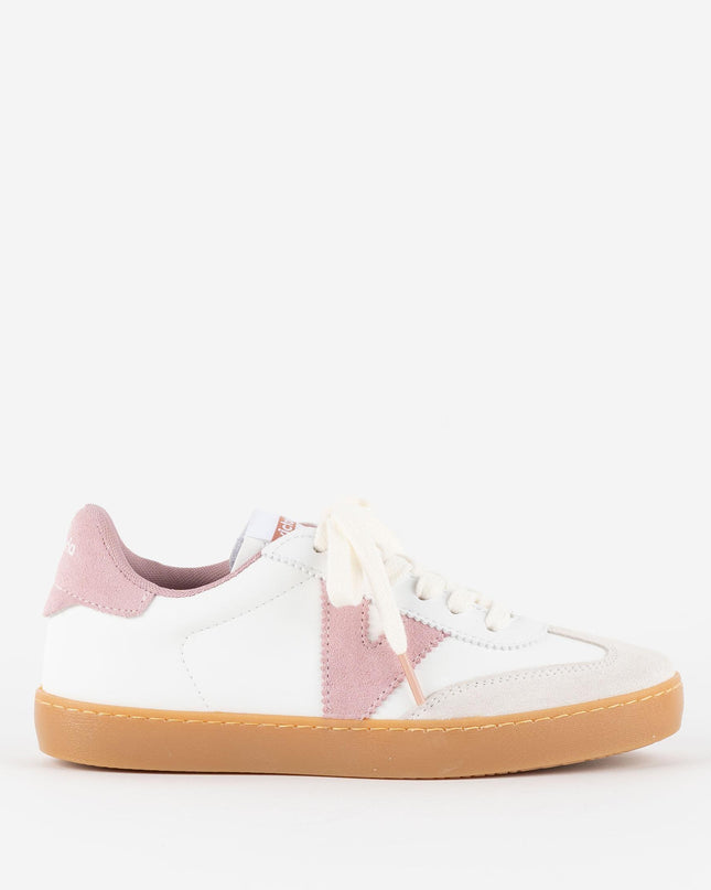 Victoria Sneakers Donna Bassa Pelle Bianco Rosa 1126206 BERLIN ROSA Victoria 