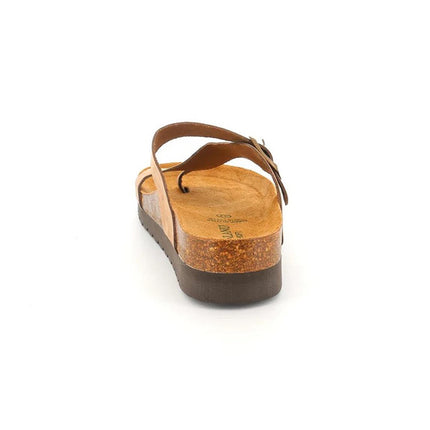 Grunland Sandali Infralluce Donna Plantare Sughero in Nabuk Taupe CB0327 HOLA TAUPE Grunland 