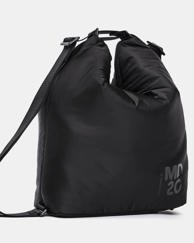 Mandarina Duck Borsa Zaino Hobo MD20 Balloon Nero - MARIO SPATARELLA