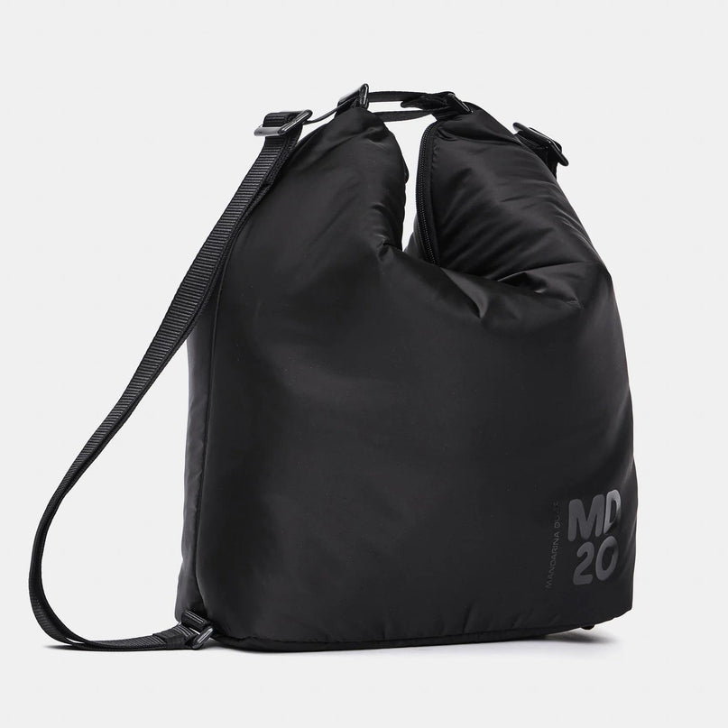 Mandarina Duck Borsa Zaino Hobo MD20 Balloon Nero - MARIO SPATARELLA
