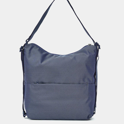 Mandarina Duck Borsa Convertibile Zaino in Tessuto Deep Blu QMT38 MD20 DEEP BLUE Mandarina Duck 
