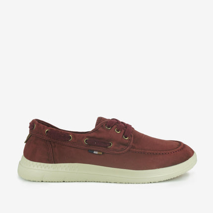 Mocassini Barca Uomo Bordò KONA BOAT BURGUNDY 090 Wrangler 