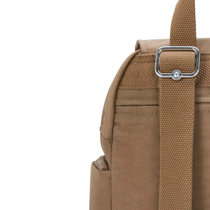 Kipling Zainetto in Tessuto Tan CITY ZIP MINI TAN Kipling 