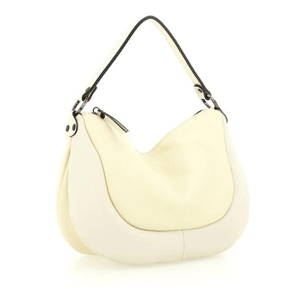 Gabs Borsa a Spalla con Tracolla in Pelle Lino Panna MARTY TG M LINO PANNA Gabs 