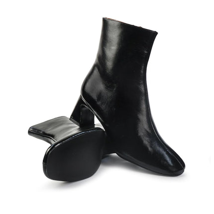 Exe Stivaletti Donna con Tacco in Naplak Nero EX2031 BLACK Exe 