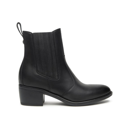 Nero Giardini Stivaletti Texani Camperos Chelsea in Pelle Nero - MARIO SPATARELLA