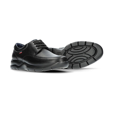 Stringate Uomo In Pelle Nero Confort 55600 CAMBRIDGE BLACK Callaghan 