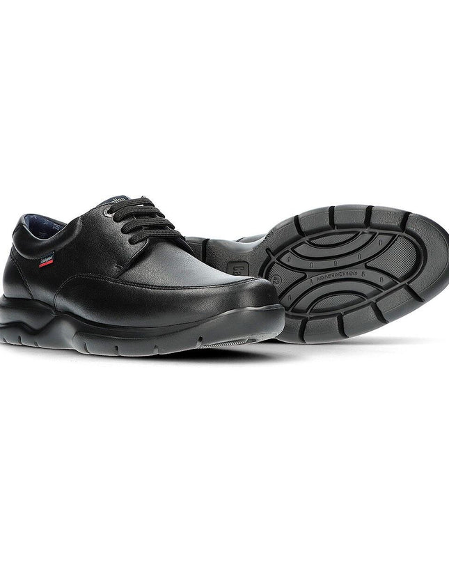 Stringate Uomo In Pelle Nero Confort 55600 CAMBRIDGE BLACK Callaghan 