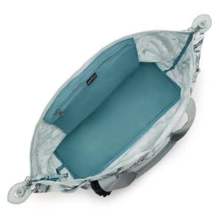 Kipling Borsone Shopper Viaggio in Tessuto Fantasia More Palm Trees - MARIO SPATARELLA