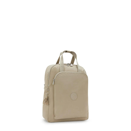 Kipling Zaini con Vano Porta PC in Tessuto Beige KAZUKI L BOHO TAN Kipling 