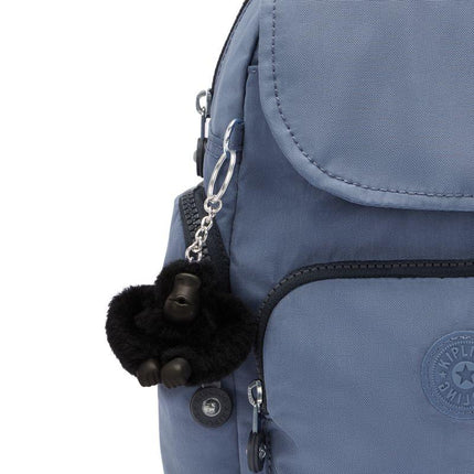 Zainetto Donna Blu Jeans CITY ZIP MINI BLUE LOVER Kipling 