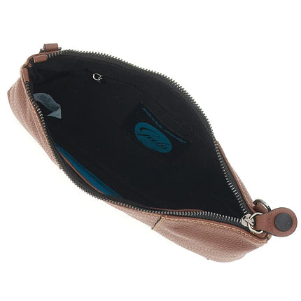 Gabs Pochette Donna con Tracolla in Pelle Cuoio Scuro BEYONCE TG M CUOIO SCURO Gabs 