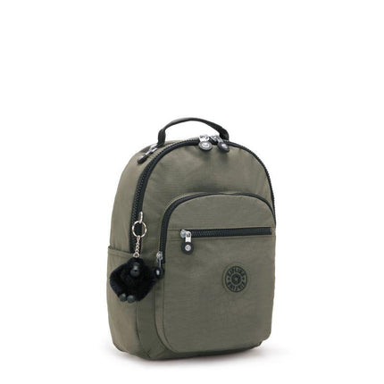 Kipling Zaino Porta Computer 11 Pollici Green Moss Verde SEOUL S GREEN MOSS Kipling 