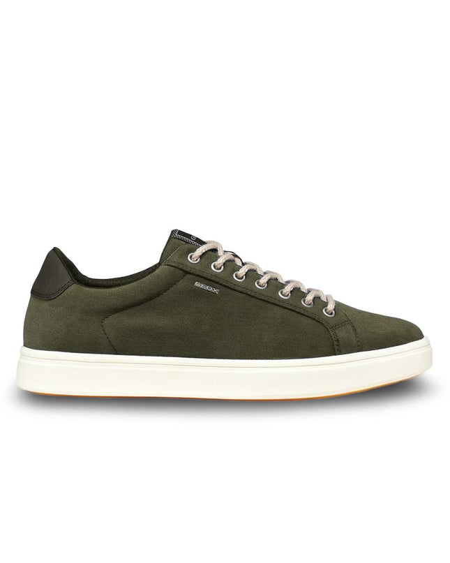 Geox Sneakers Uomo in Tessuto Verde Oliva U65LDB BALTMOORE OLIVE Geox 
