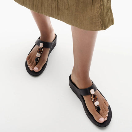 FitFlop IU9-090 FINO TOEBLACK