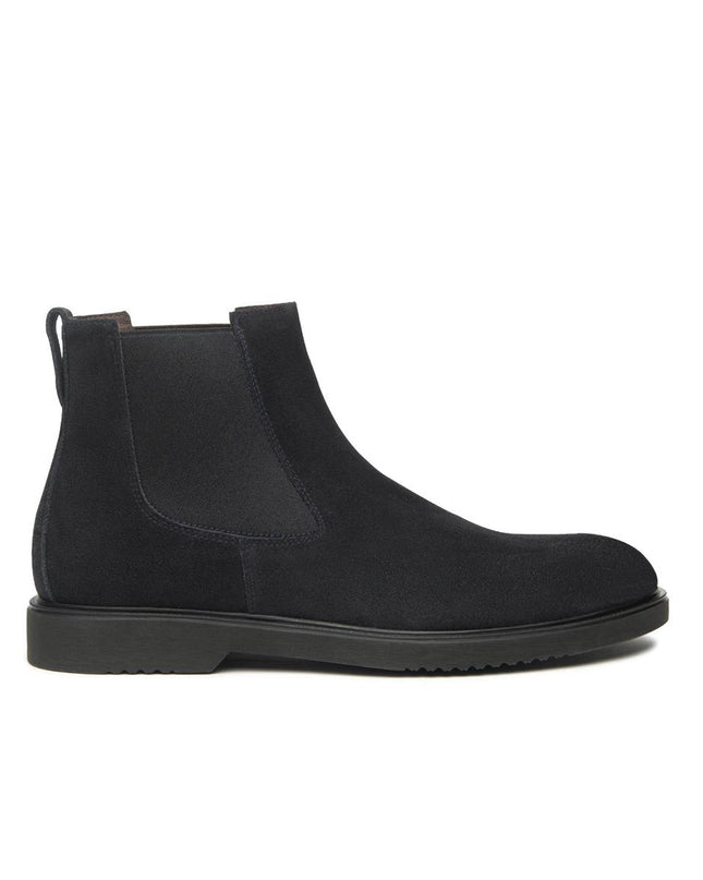 Nero Giardini Stivaletti Chelsea Oxford Uomo in Camoscio Blu I500851U BLU 200 Nero Giardini 