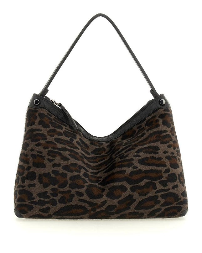 Gabs Borsa a Spalla Trasformabile in Pelle e Cavallino Leopardo FIONA TG M CAVALLINO LEOPARDO Gabs 