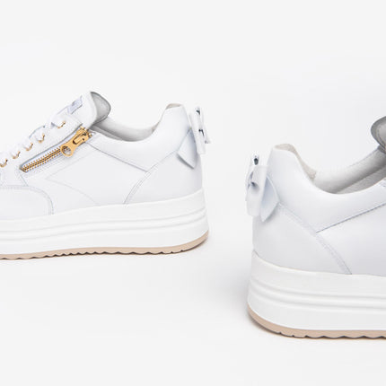 Nero Giardini Sneakers Donna in Pelle Bianca E306371D BIANCO 707 Nero Giardini 