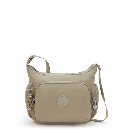 Kipling Borsetta Tracolla Multitasche in Tessuto Beige GABB S BOHO TAN Kipling 