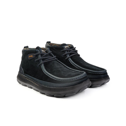 Jeep Stivaletti Polacchino Uomo in Camoscio Blu Navy KAUAI WALLABEE MID SUEDE NAVY Jeep Footwear 