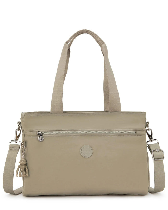 Borsa Lavoro Kipling Lapdop 13 Pollici con Tracolla in Tessuto Beige - MARIO SPATARELLA