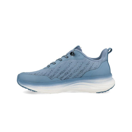 Jeep Sneakers Running Donna Tessuto Blu Extra Lite LIME BLUE Jeep Footwear 
