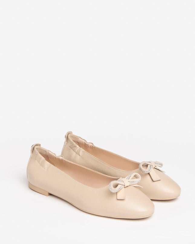 Ballerine in Pelle Lino E306201D LINO 453 Nero Giardini 