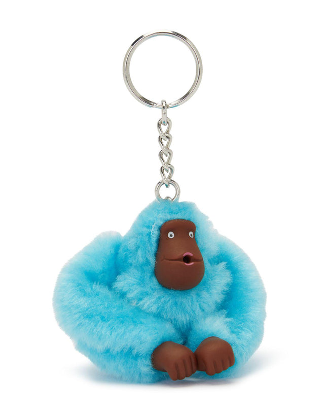 Portachiavi Scimmia Kipling MONKEYCLIP S SEA BLUE Kipling 