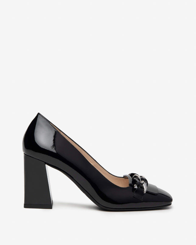 Nero Giardini Decollete in Vernice Nero - MARIO SPATARELLA