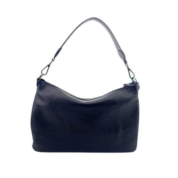 Gabs Borsa a Spalla Trasformabile in Pelle Purple Blu con Tracolla - MARIO SPATARELLA