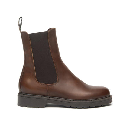 Nero Giardini Stivaletti Chelsea in Pelle Marrone - MARIO SPATARELLA