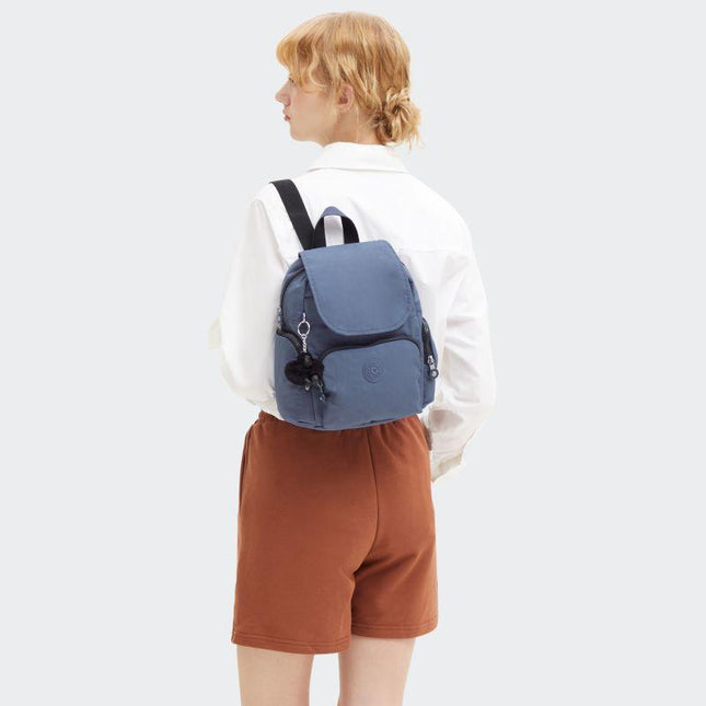 Zainetto Donna Blu Jeans CITY ZIP MINI BLUE LOVER Kipling 